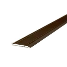 Burkolatváltó profil Bronzszínű lapos bordás barna 30 mm 900