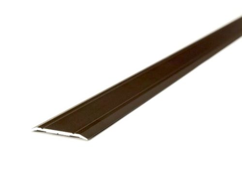 Burkolatváltó profil Bronzszínű lapos bordás barna 30 mm 2700