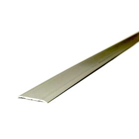   AV Burkolatváltó profil Matt pezsgőszínű lapos bordás 30 mm 2700 mm öntapadós szintkülönbség ragasztható titán