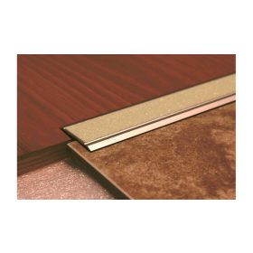   AV Burkolatváltó profil Fluoreszkáló világító Bronzszínű lapos bordás barna 40 mm 900 mm öntapadós szintkülönbség ragasztható