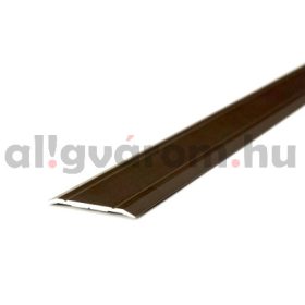 AV Burkolatváltó profil lecsavarozható Matt bronz barna lapos bordás 40x2700