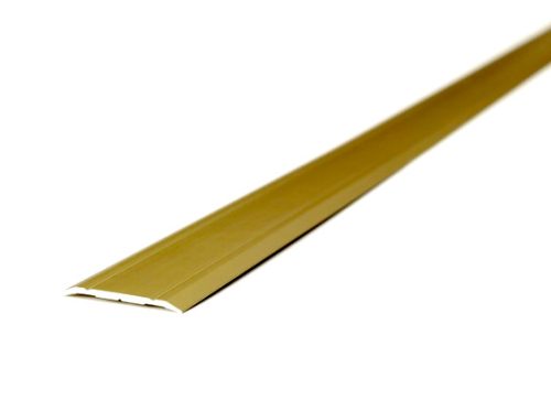 AV Burkolatváltó profil Matt arany lapos bordás 40 mm 2700 mm öntapadós szintkülönbség ragasztható