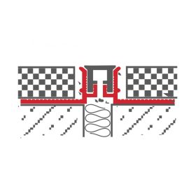 Dilatációs alumínium burkolatváltó profil 10-12-15 mm magas 14 mm széles szürke bézs sötétbarna vilá