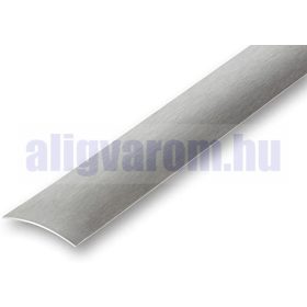  OX 30x2700 inox szálcsiszolt Burkolatváltó profil ajtó küszöb helyett rozsdamentes 30 mm széles 270 cm szintkülönbség kiegyenlítő