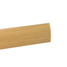   OX 30x900 bükk Burkolatváltó profil ajtó küszöb helyett 0-6 mm 30 mm széles 90 cm Szintkülönbség kiegyenlítő csavarozható ragasztható 0-6 mm között