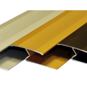 AV Leszorítós burkolatváltó profil Arany 32 mm 90 cm Roppantós alumínium szintkiegyenlítő