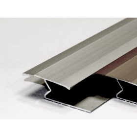   AV Leszorítós burkolatváltó profil Eloxált ezüst 32 mm 90 cm 7-9 mm-es roppantós alumínium szintkiegyenlítő