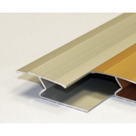 AV Leszorítós burkolatváltó profil Pezsgő-titán 32 mm 90 cm Roppantós alumínium szintkiegyenlítő