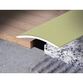   OX 80x2000 Küszöbtakaró profil nagy résre matt arany 80 mm széles 200 cm  küszöbáthidaló burkolatváltó öntapadósan ragasztható