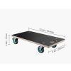 Bútorszállító kocsi 250 kg teherbírású görgős bútorszállító alátét 4 TPR kerékkel
