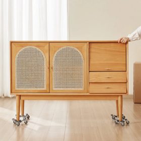   4x Bútorszállító kocsi görgős szállító alátét 3 kerékkel 158x158x65mm