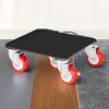 4 db Ötkerekű szállítókocsi 1575 kg teherbírású bútorszállító kocsi