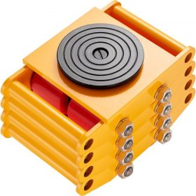   Ipari szállítógörgő készlet 4 db görgős szálllító 8 tonna teherbírású gépmozgató kocsi