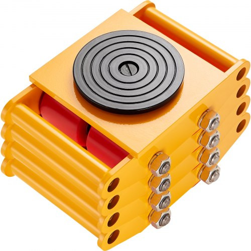 Ipari szállítógörgő készlet 4 db görgős szálllító 8 tonna teherbírású gépmozgató kocsi