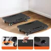 Görgős bútor alátét készlet 2 db bútorszállító kocsi 40,6 x 27,9 cm 227 kg teherbírás 4 kerék