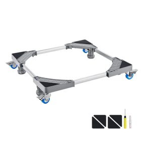   Állítható bútor- és gépmozgató állvány minihűtőhöz, mosógéphez és háztartási készülékekhez