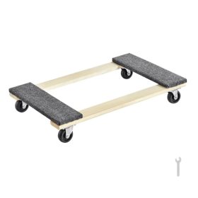   Bútorszállító kocsi 2 db 40,6x27,9 cm, 454 kg teherbírás, 4 kerékű görgős szállító