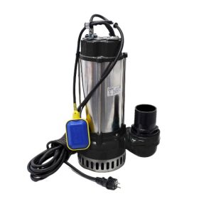   Ipari nagy teljesítményű szennyvízszivattyú rozsdamentes búvárszivattyú 1500 W 36.000 l/h 22 m emelésű zagyszivattyú Gyenge saválló és lúgálló