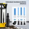 Szennyvízszivattyú rozsdamentes inox lapos szívású búvárszivattyú 750 W 14000 l/h 8 méter emelésű zagyszivattyú