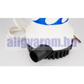 12V búvárszivattyú 8400 liter/óra, 4 méter emelés Kisfeszültségű DC fenékszivattyú 