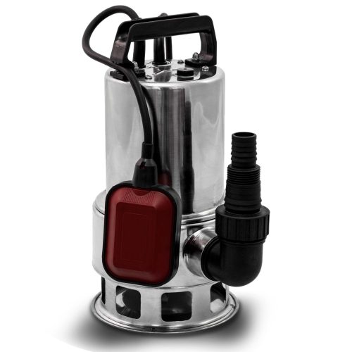 Ipari inox szennyvízszivattyú rozsdamentes búvárszivattyú 550 W 10.500 l/h
