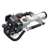 Benzines kerítés oszlop leverő 37,7 cm³, 4 ütemű motor, 3 cserélhető fej oszlopverő gép cölöpverő