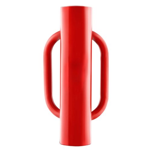 Kézi oszlopverő 68,5 mm belső átmérő, szénacél kivitel kerítésoszlop leverő