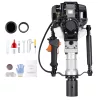 Benzines oszlopverő gép 37,7 cm³, 4 ütemű motor, 55/70 mm fej cölöpverő