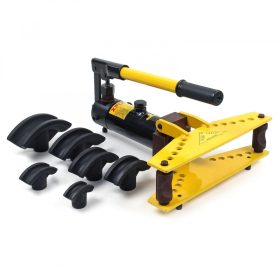   Csőhajlító gép hidraulikus 6 hajlító darab hajlító gép 6 tonnás préserő