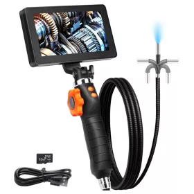   Csuklós csőkamera 1m 1080P 127 mm kijelző, 32 GB TF-kártya