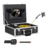 Ipari csőkamera 30m ⌀23mm 9" 1080P HD képernyő 32 GB SD kártya, 512 Hz helymeghatározó