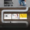 Ipari csatornavizsgáló kamera 50m ⌀25mm 720P 7" kijelző 120° látószög
