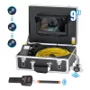 Ipari csőkamera 50m ⌀23mm 9" LCD 1080P kijelző, 512 Hz helymeghatározás