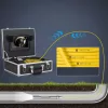 Ipari csőkamera 50m ⌀23mm 9" LCD 1080P kijelző, 512 Hz helymeghatározás
