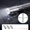 Professzionális csőkamera 50 m félmerev kábellel 4,3"-os LCD kijelzővel, 6 LED-del és 16 GB memóriakártyával