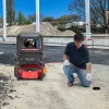 Ipari csőkamera 50m ⌀23mm 1080P HD 10,1” érintőkijelző, 32 GB SD-kártya