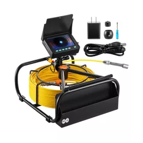   Ipari csőkamera 30 m, ⌀17mm, 4,3" LCD kijelző, 6 LED, 16 GB memóriakártya