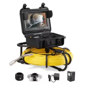   Ipari csőkamera 120m ⌀23mm 720p 9” LCD kijelző, 16 GB SD-kártya