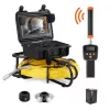 Ipari csőkamera 91,5 m ⌀25 mm 9" kijelző 16 GB SD-kártya 512Hz lokátor 