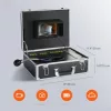 Ipari csőkamera 40m ⌀25mm 1000TVL 7" LCD kijelző, 130° látószög 