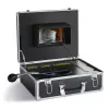 Ipari csőkamera 30m ⌀25mm 1000TVL 7" LCD kijelző, 130° látószög 