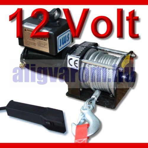 csörlő 12V 1300 kg