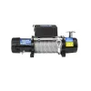  12V 12000 lb/ 5443 kg nagy teherbírású, elektromos csörlő, vezeték nélküli távirányítóval, drótkötéllel, vontató csörlő 