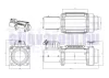  12V 14000 lb/ 6350 kg nagy teherbírású, elektromos csörlő, vezeték nélküli távirányítóval, drótkötéllel, vontató csörlő 