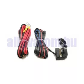 12V 2041 kg ATV, quad elektromos csörlő, vezeték nélküli távirányítóval, drótkötéllel acél kampóval,