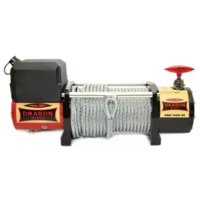   12V 10000 lb/ 4536 kg elektromos csörlő drótkötéllel, vezeték nélküli távirányítóval, MAGAS MINŐSÉG