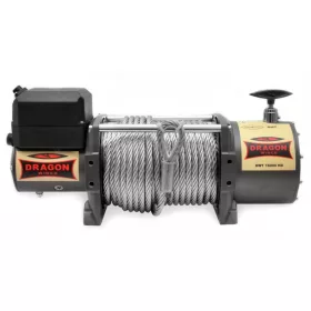 12V/ 24V 16000 lb/ 7257 kg nagy teherbírású, elektromos csörlő, vezeték nélküli távirányítóval, drót