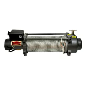 12V 15000 lb/ 6803 kg nagy teherbírású, elektromos csörlő, vezeték nélküli távirányítóval, extra hos