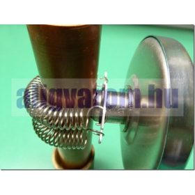 Csőre rugókkal rögzíthető kontakt hőmérő