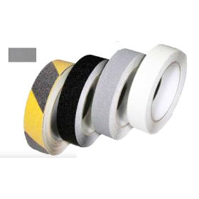 Csúszásgátló csúszásmentesítő szalag 25 mm széles szürke öntapadós vízálló,